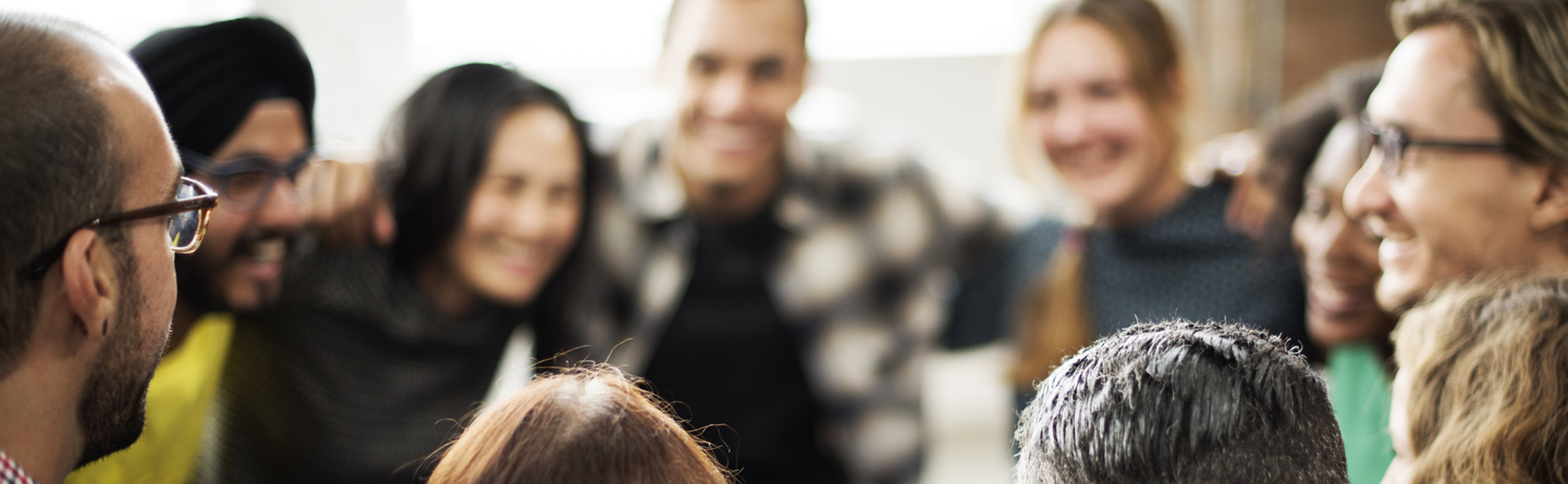 Smiling group of people