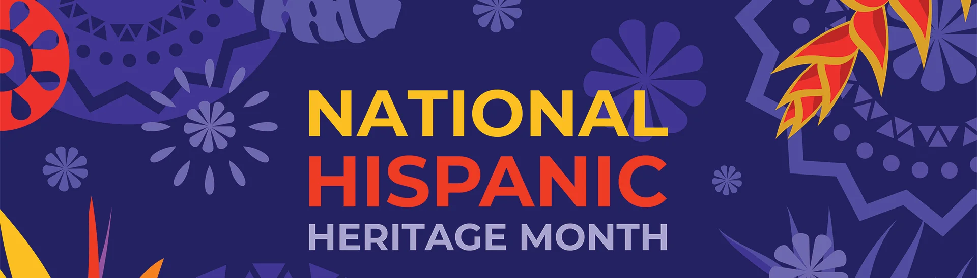 National Hispanic Heritage Month banner