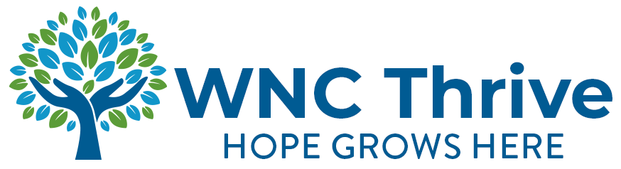 WNC Thrive - Hope Grows Here Logo